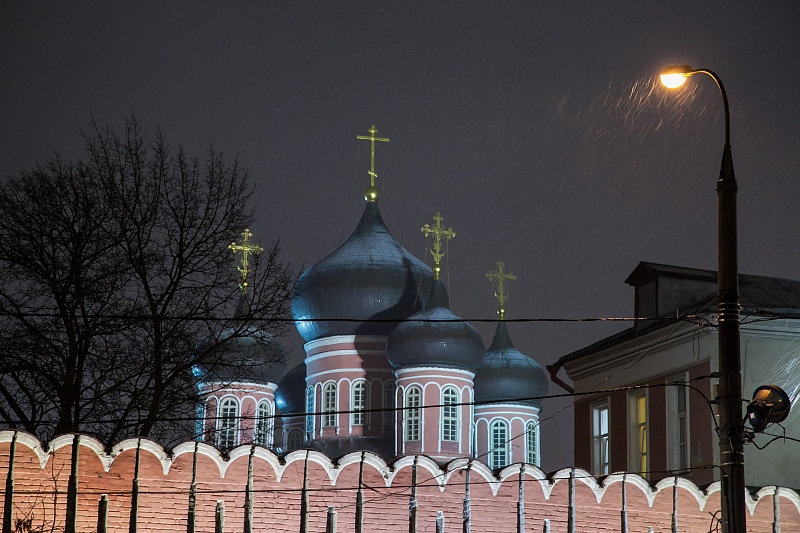 Монастыри Москвы: Донской, Дмитриевский, Покровский, осень 2017