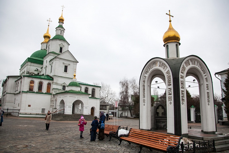 Монастыри Москвы: Донской, Дмитриевский, Покровский, осень 2017