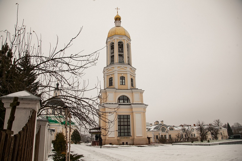 Клыково,мужской монастырь Спаса Нерукотворного, декабрь 2017